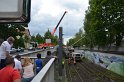 Unfall zwischen zwei KVB Bahnen Koeln Hoehenhaus Im Weidenbruch P261